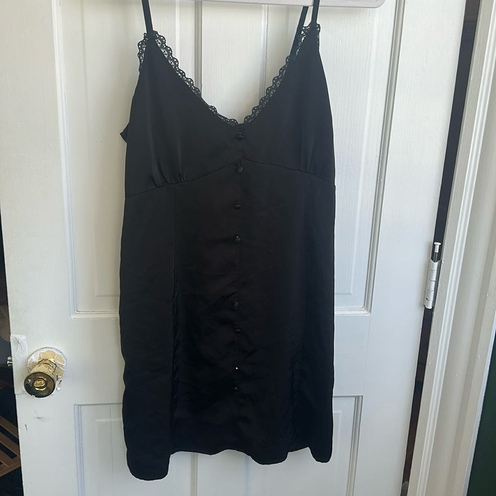 Black Slip Dress